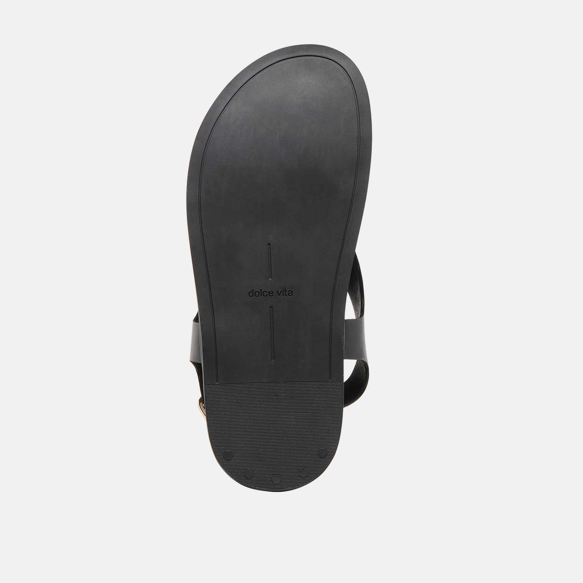 JONY SANDALS BLACK LEATHER