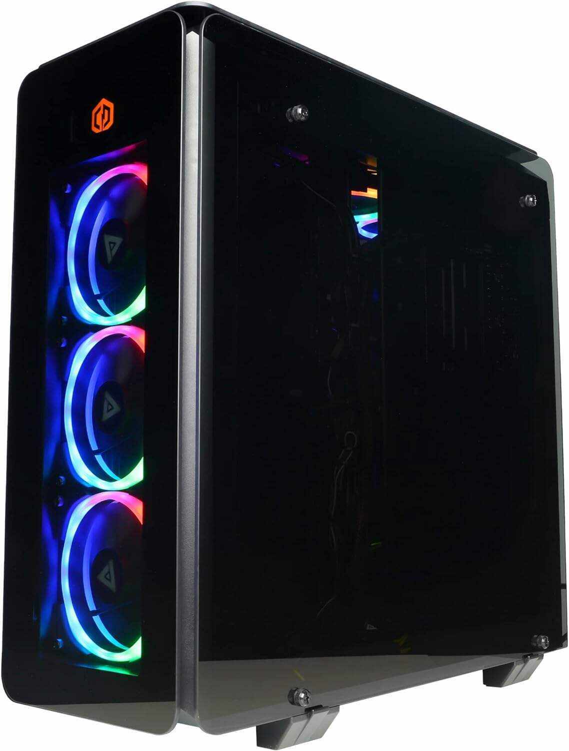 CyberpowerPC Gamer Xtreme VR Gaming PC, Intel i7-13700KF 3.4GHz, Radeon RX 7900 XT 20GB, 16GB DDR5, 2TB NVMe SSD, Wi-Fi Ready & Windows 11 Home (GXiVR8700A), Black
