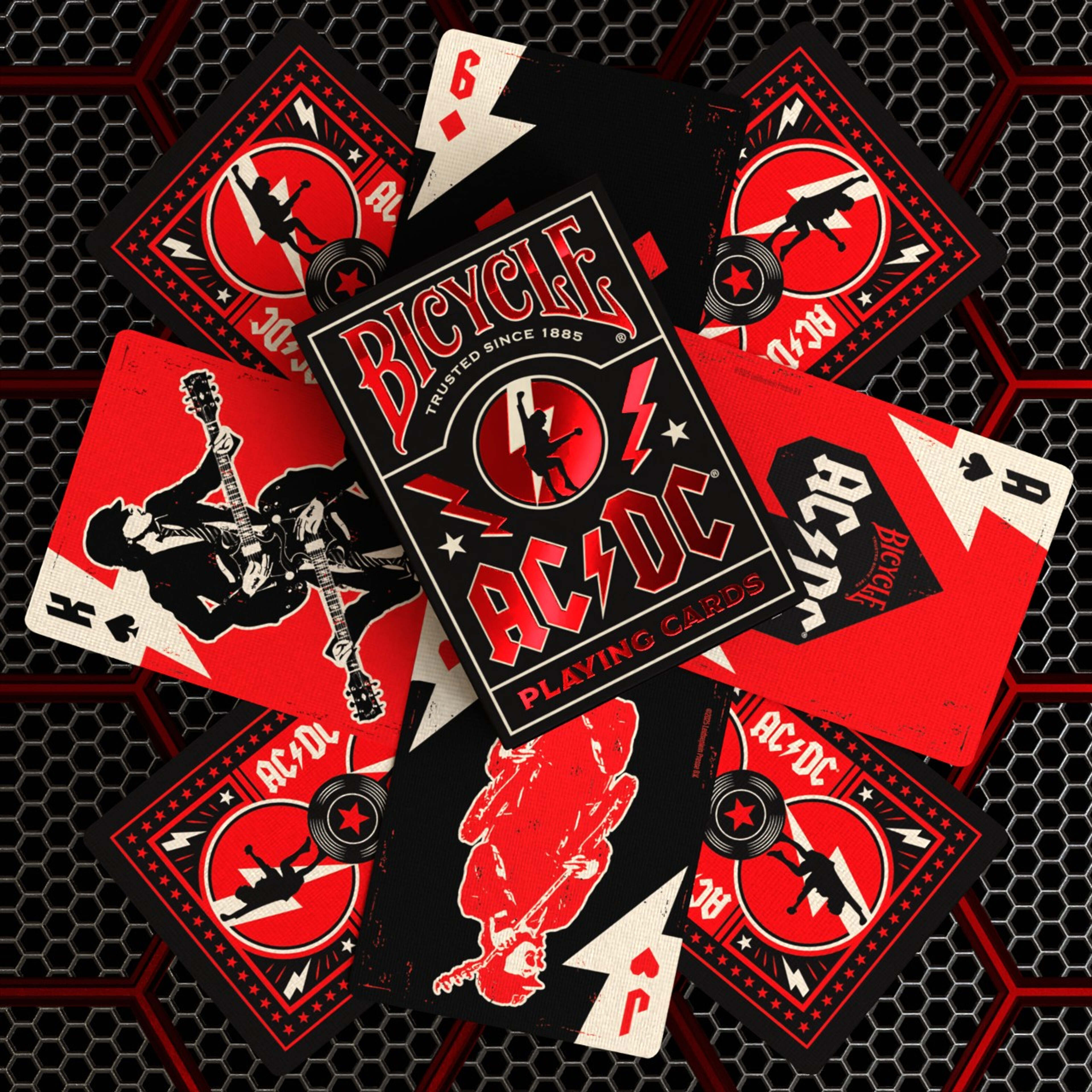 AC/DC Playing Cards