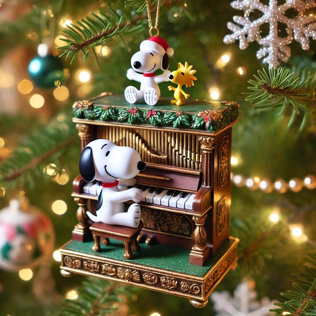 Snoooopy Christmas Ornament