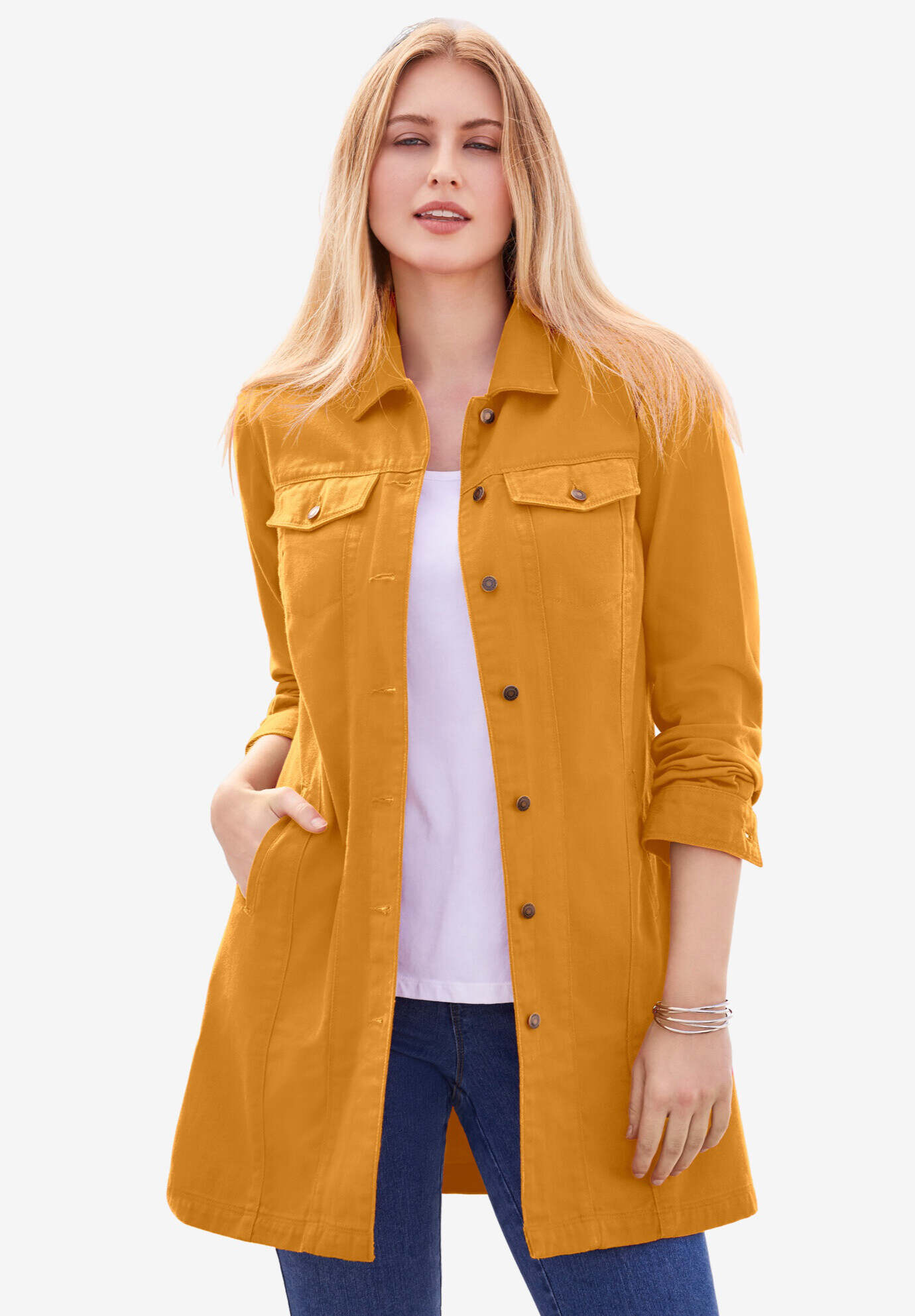 Long Denim Jacket