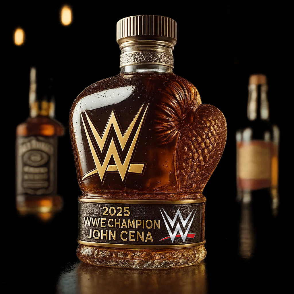 2025 WWE Champion Boxing Bottle - Celebrating John Cena Winning 2025 WWE Championship