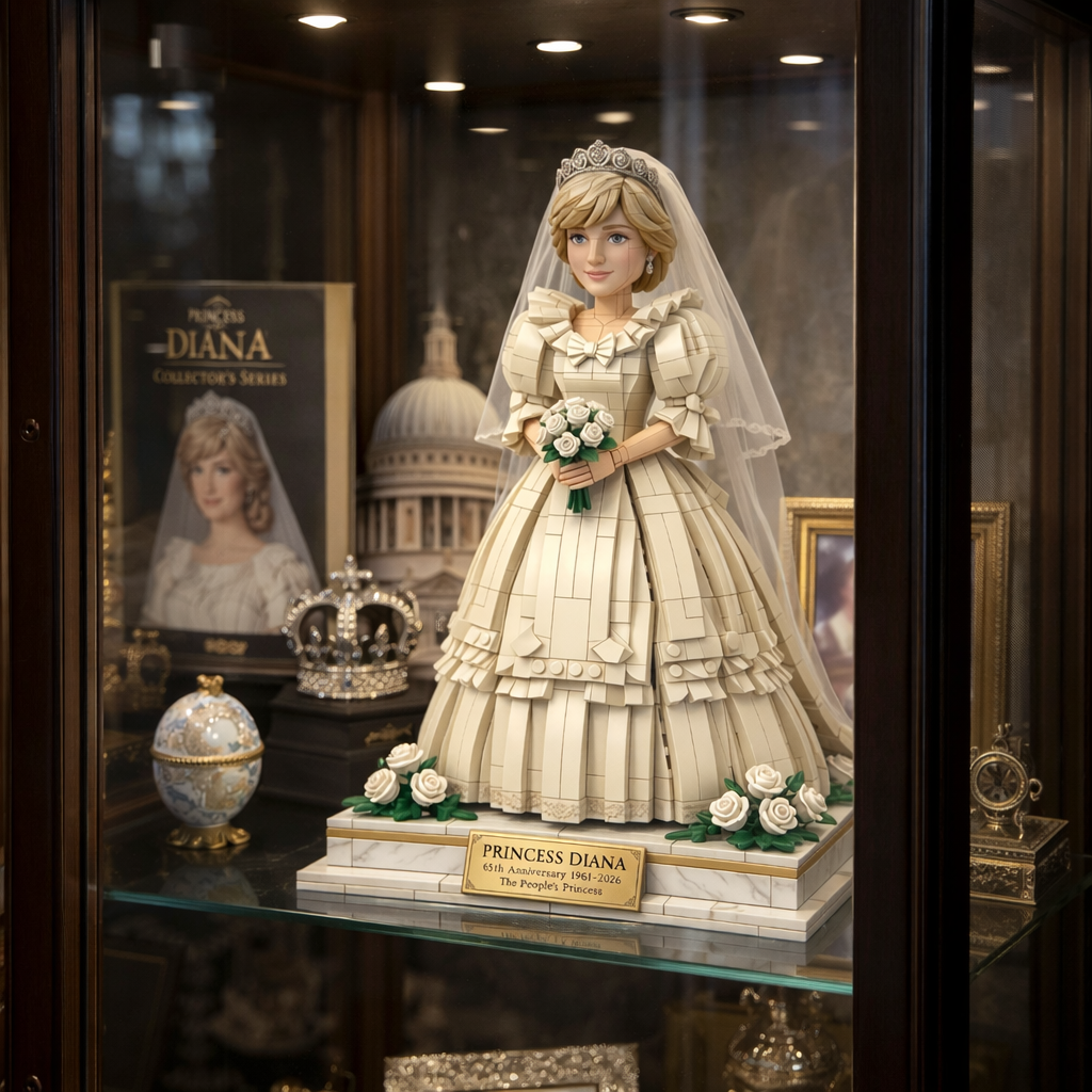 Princess Diana 65th Anniversary Commemorative Building Blocks