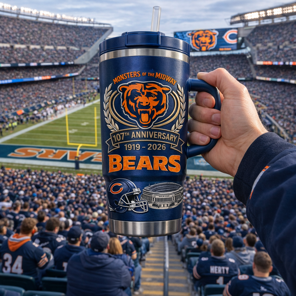 BEARS LIMITED EDITION  ANNIVERSARY TUMBLER