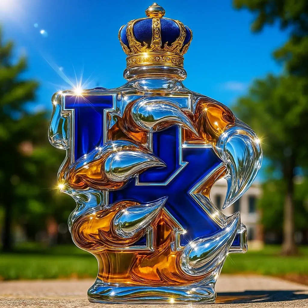 University of Kentucky Wildcats Collector's Edition Whiskey Bottle