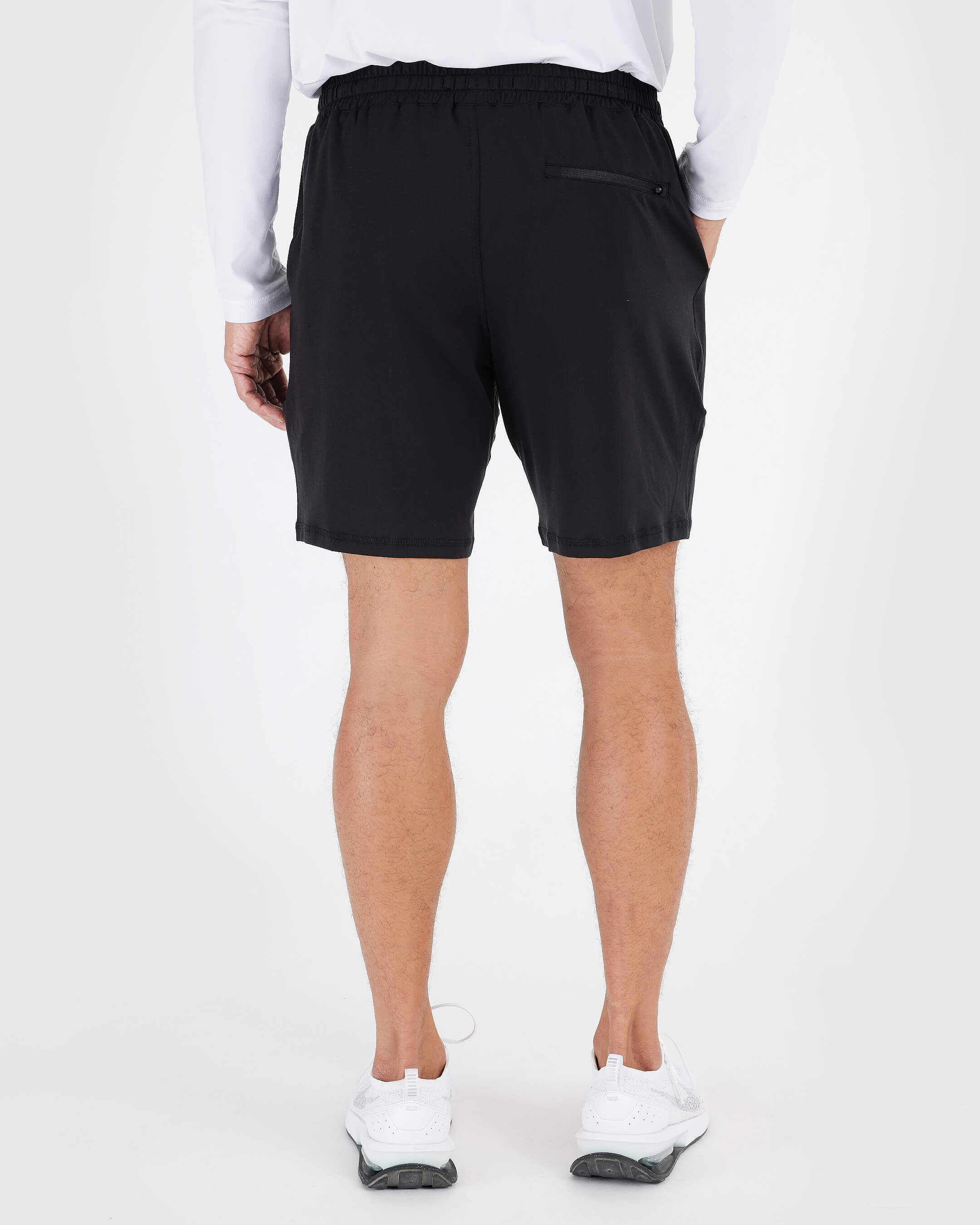 Black & Dark Heather Navy Active Comfort Shorts 2-Pack