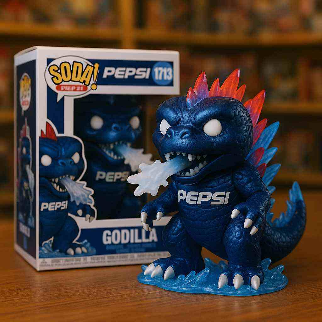 Soda GODZILLA 70th Anniversary Pop Figure