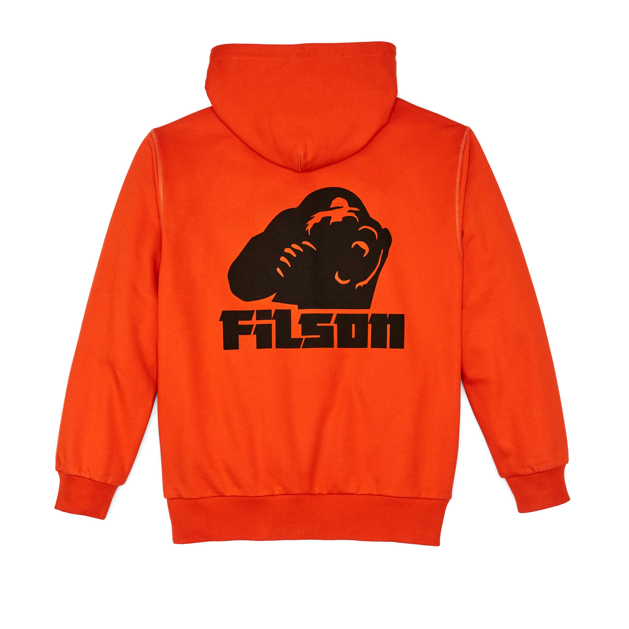 Prospector Graphic Hoodie - Flame / Grizzly