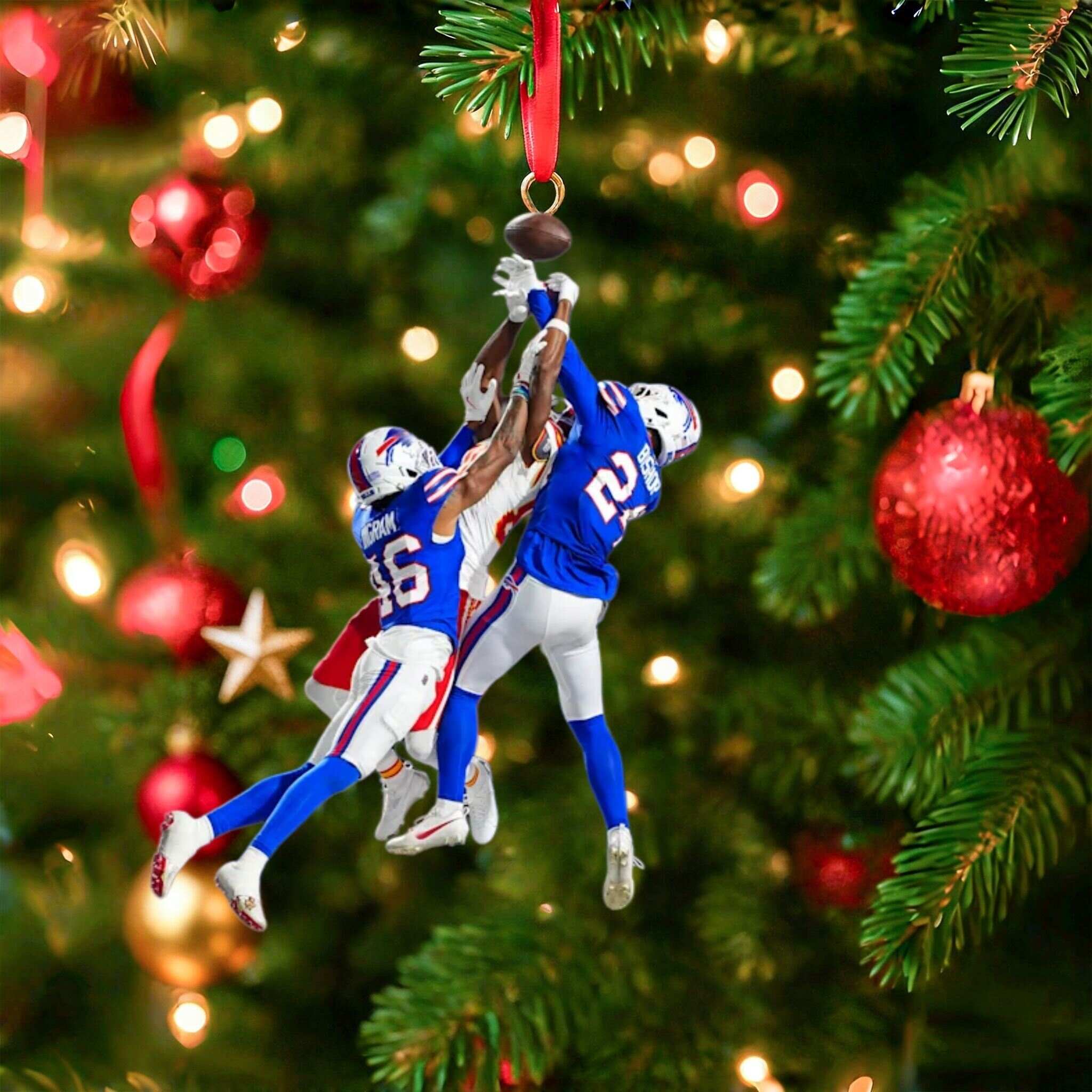 Bills vs. Chiefs Ornament
