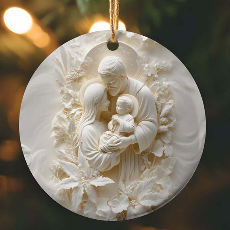 Catholic Christmas Ornament