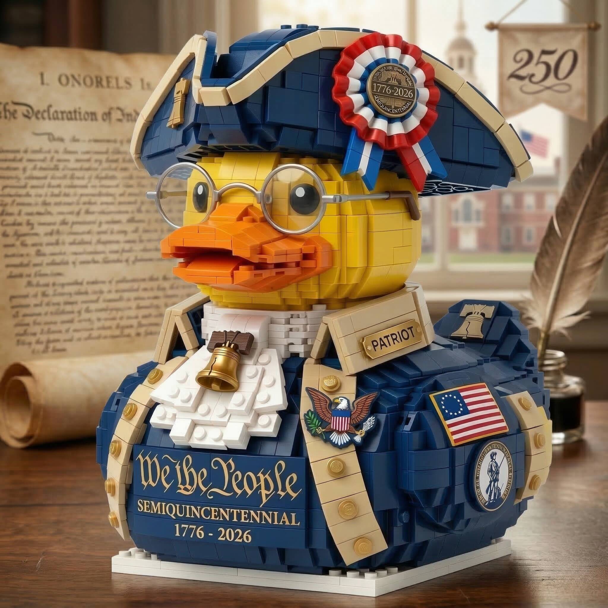 American Independence 250th Anniversary Brick Set