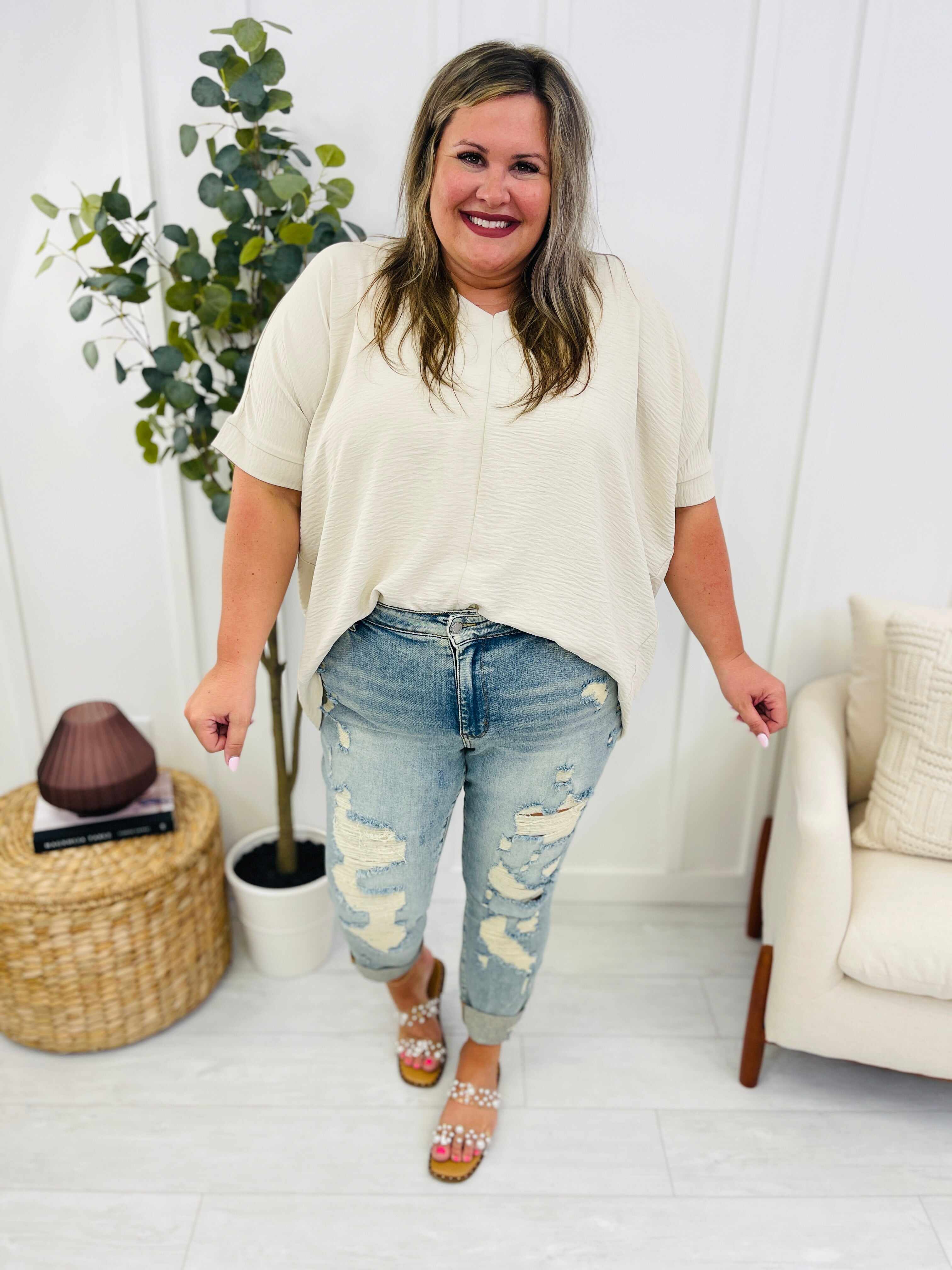 REG/CURVY Cuff It Boyfriend Jeans