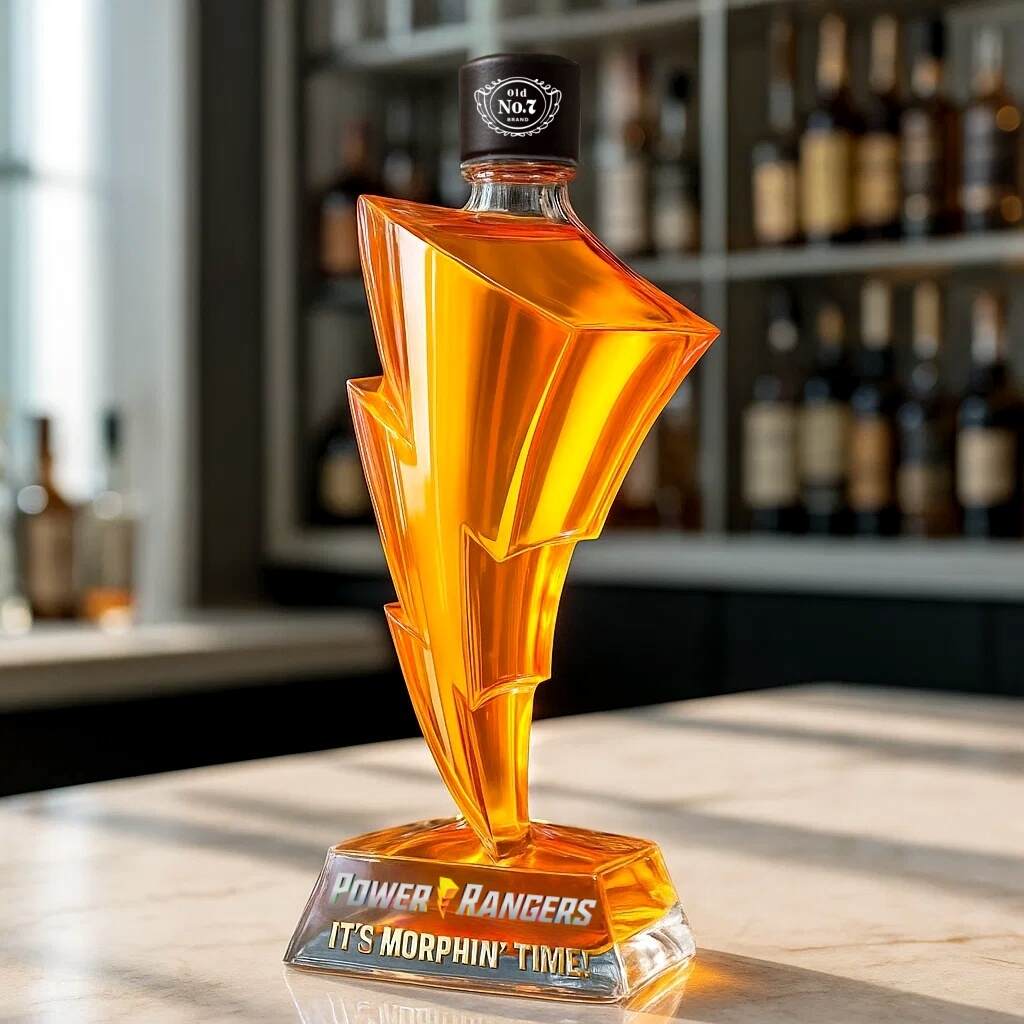 Power Rangers Limited Edition Whiskey Bottle