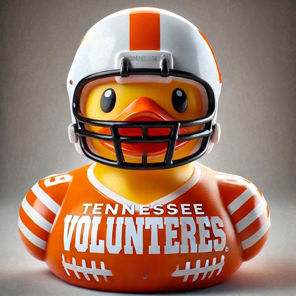 College Football Rubber Duck