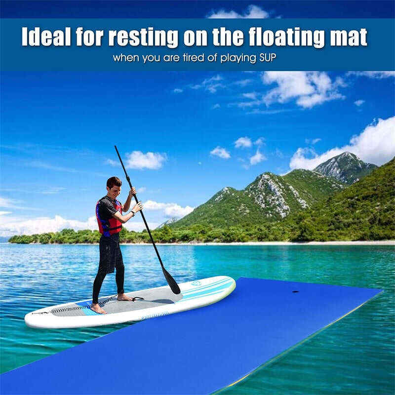12' x 6' 3 Layer Tear-Resistant XPE Foam Floating Water Pad