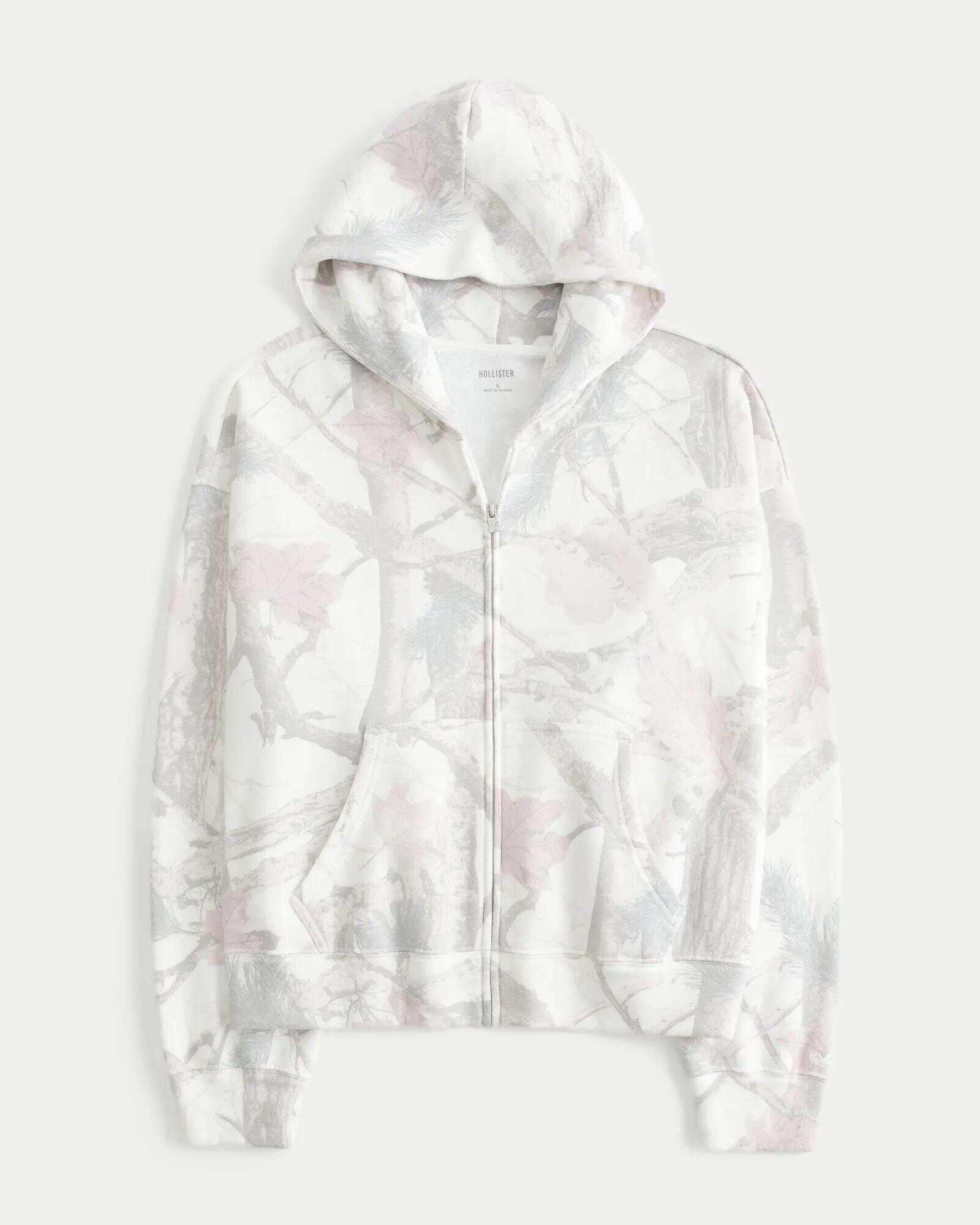 Oversized Zip-Up Hoodie
