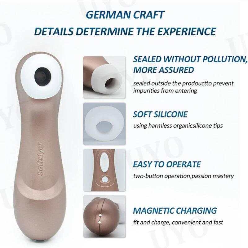 Satisfyer Pro 2 Clitoris Sucking Vibrator – USB Rechargeable