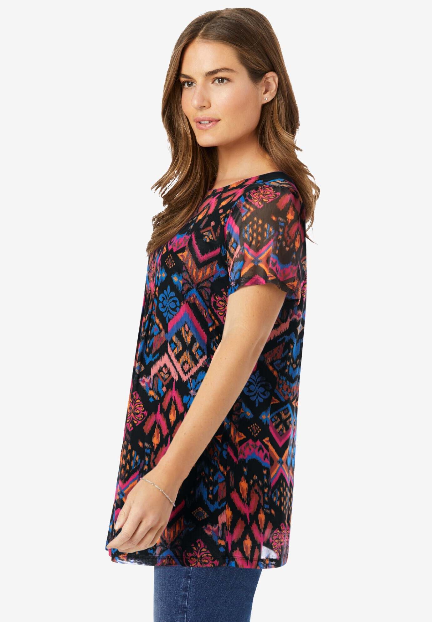 Miracle Mesh Overlay Tunic