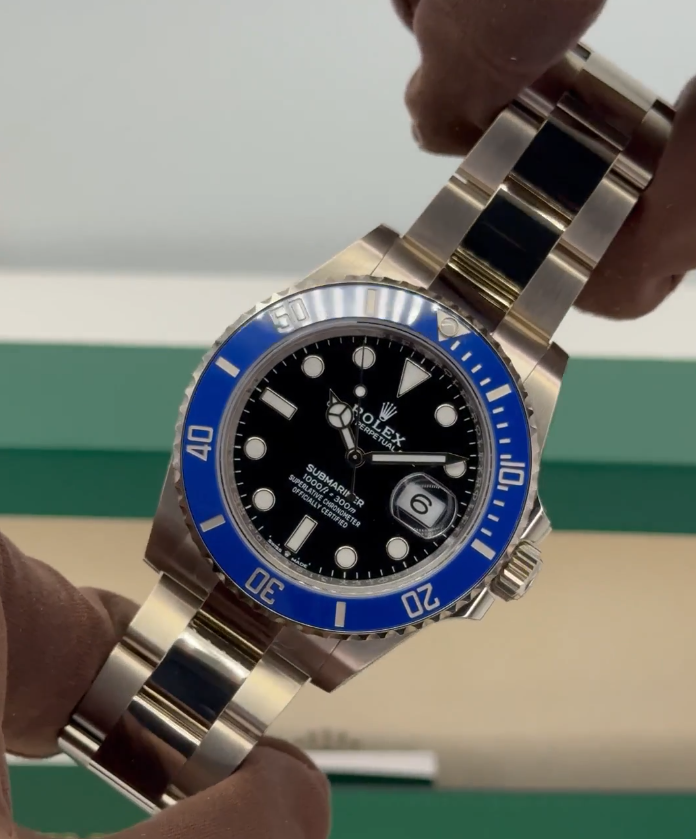 NEW 2025 Rolex Submariner “Cookie Monster ” 41mm 126619LB White Gold Black Dial