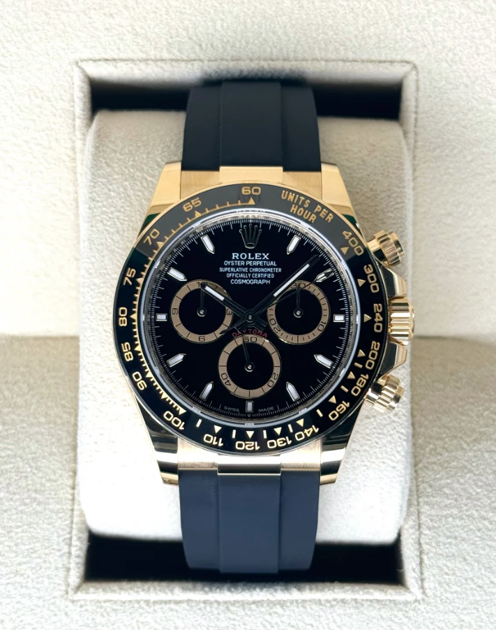 NEW 2025 Rolex Daytona 40mm 126518LN Yellow Gold Black Dial