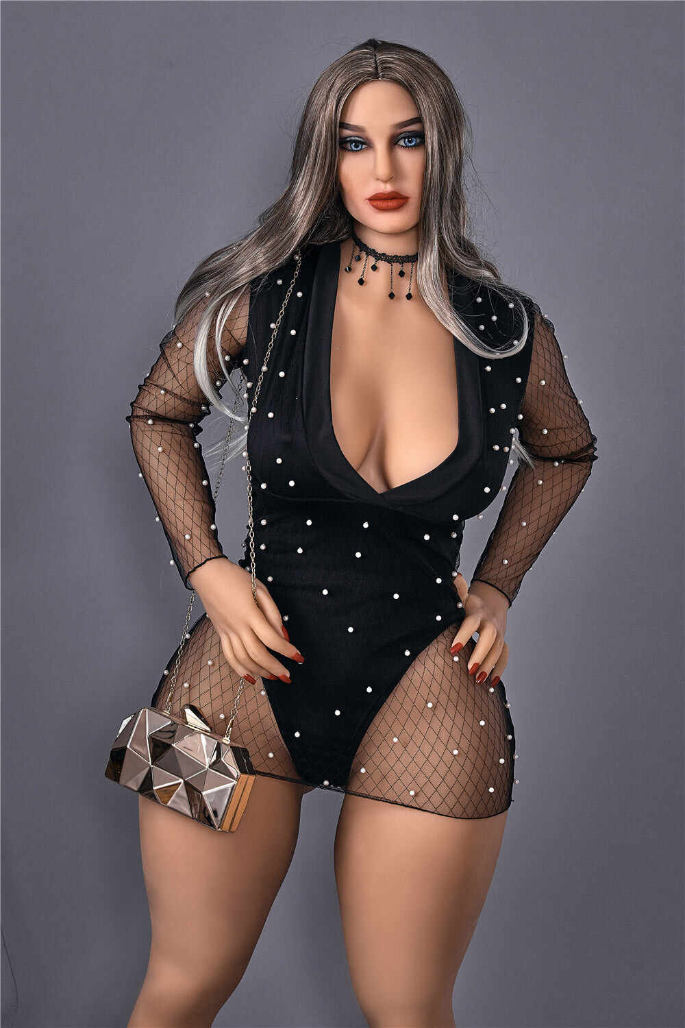 EU Stock - Irontechdoll Mia 5ft11/ 156cm #45 Head TPE E-CUP Curvy Big Boobs Big Butt Sex Doll