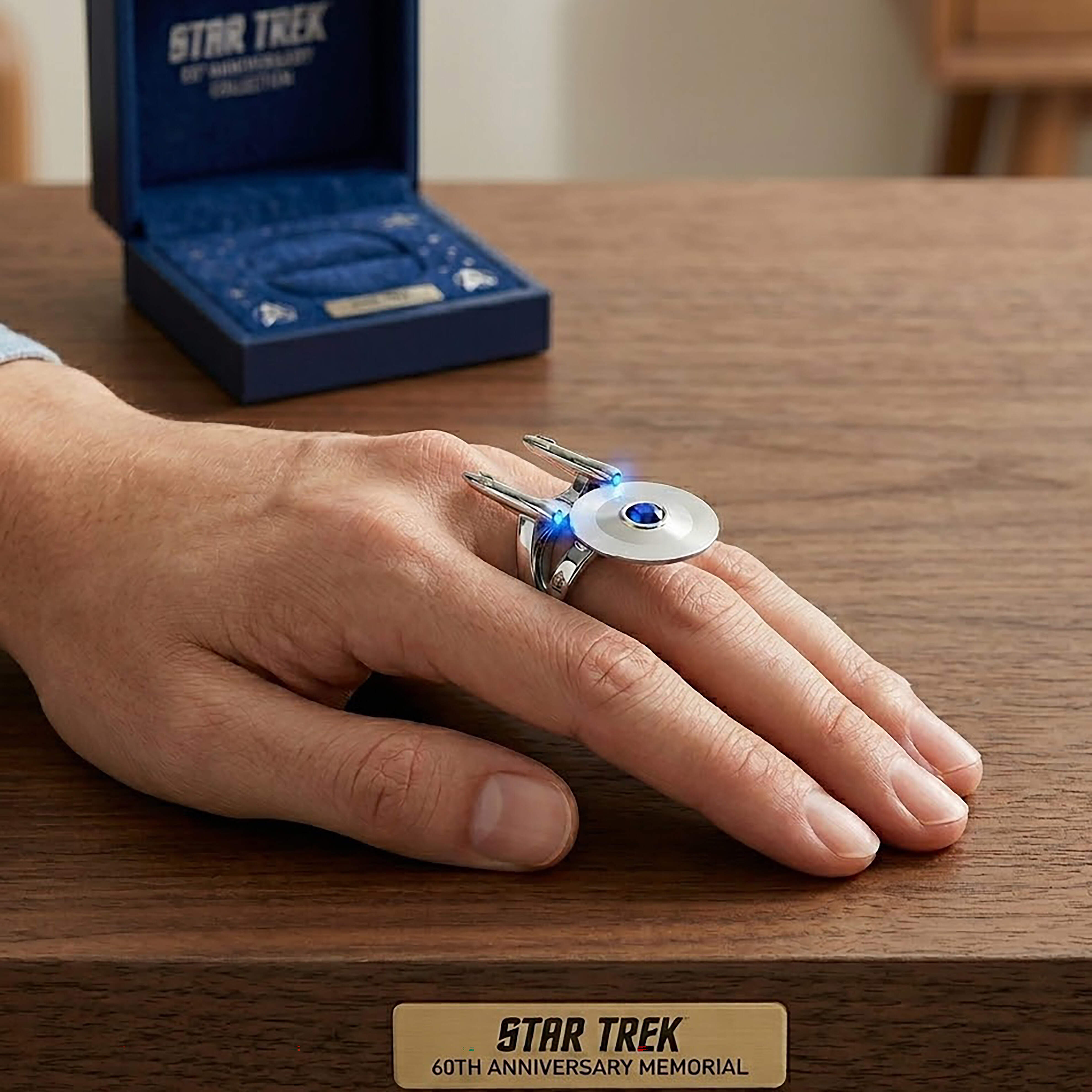 ✨ Star Trek 60th Anniversary Limited Edition Commemorative Ring 🚀