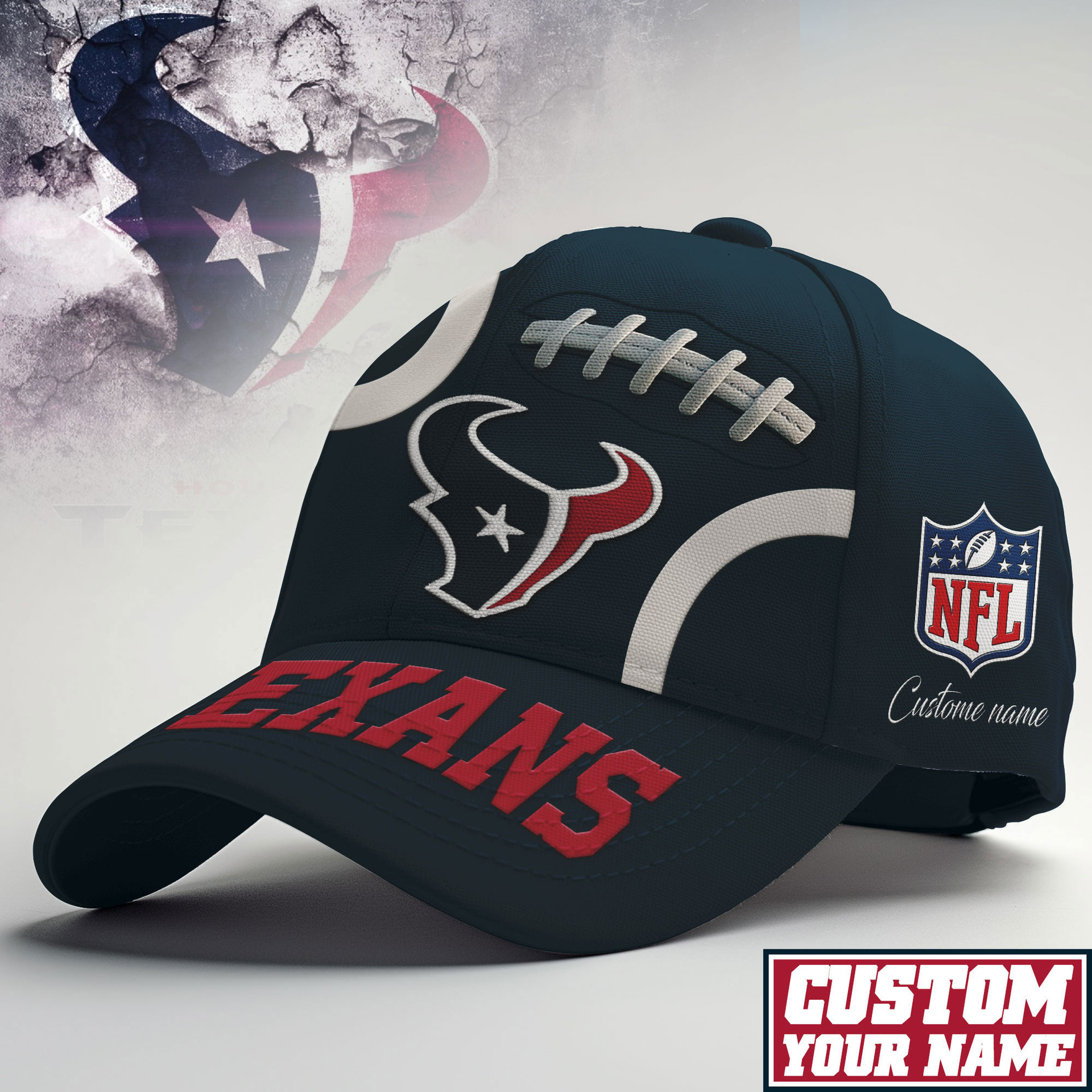Houston Texans | PREMIUM CLASSIC CAP NFL FOOTBALL TD