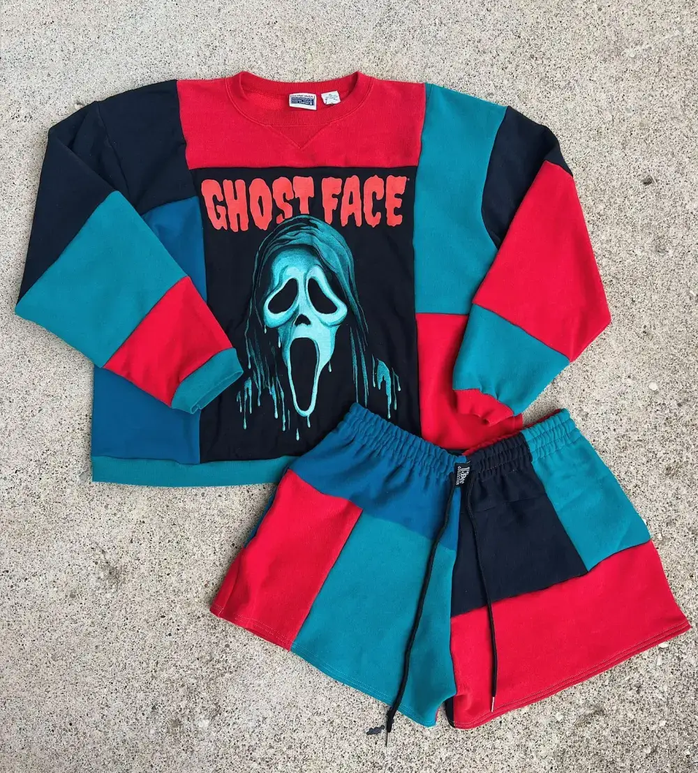 Halloween Casual Costume 2-Piece Set