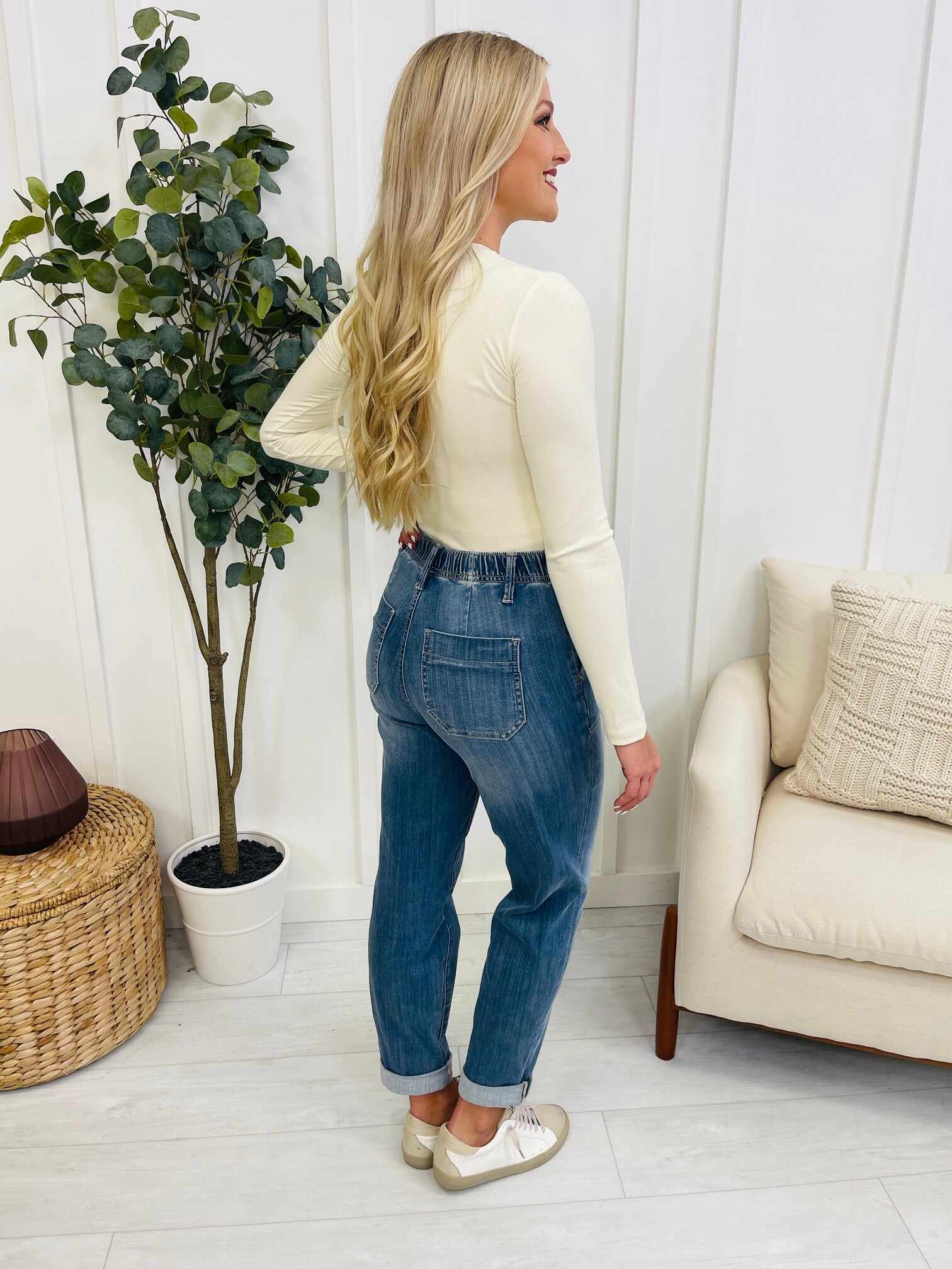 Joggers REG/CURVY Jog It Out Denim Joggers RESTOCK!