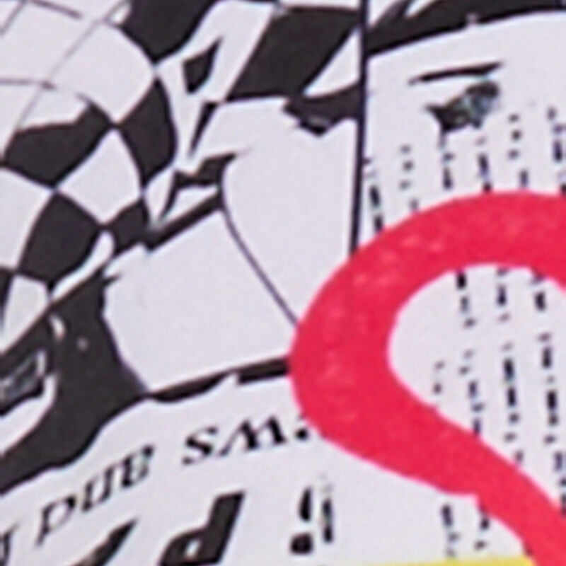 Plus Size Good Vibes Graphic Newspaper Print Tee