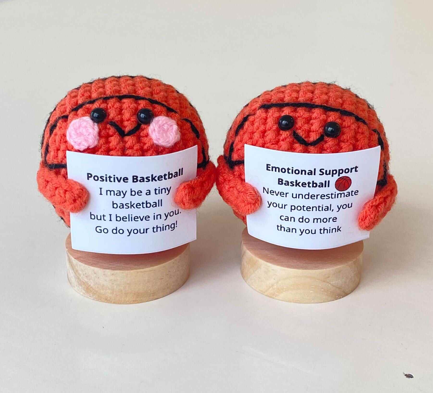 Crochet Emotional Support Basketball