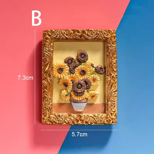 💖💖Van Gogh Inspired Fridge Magnet Set