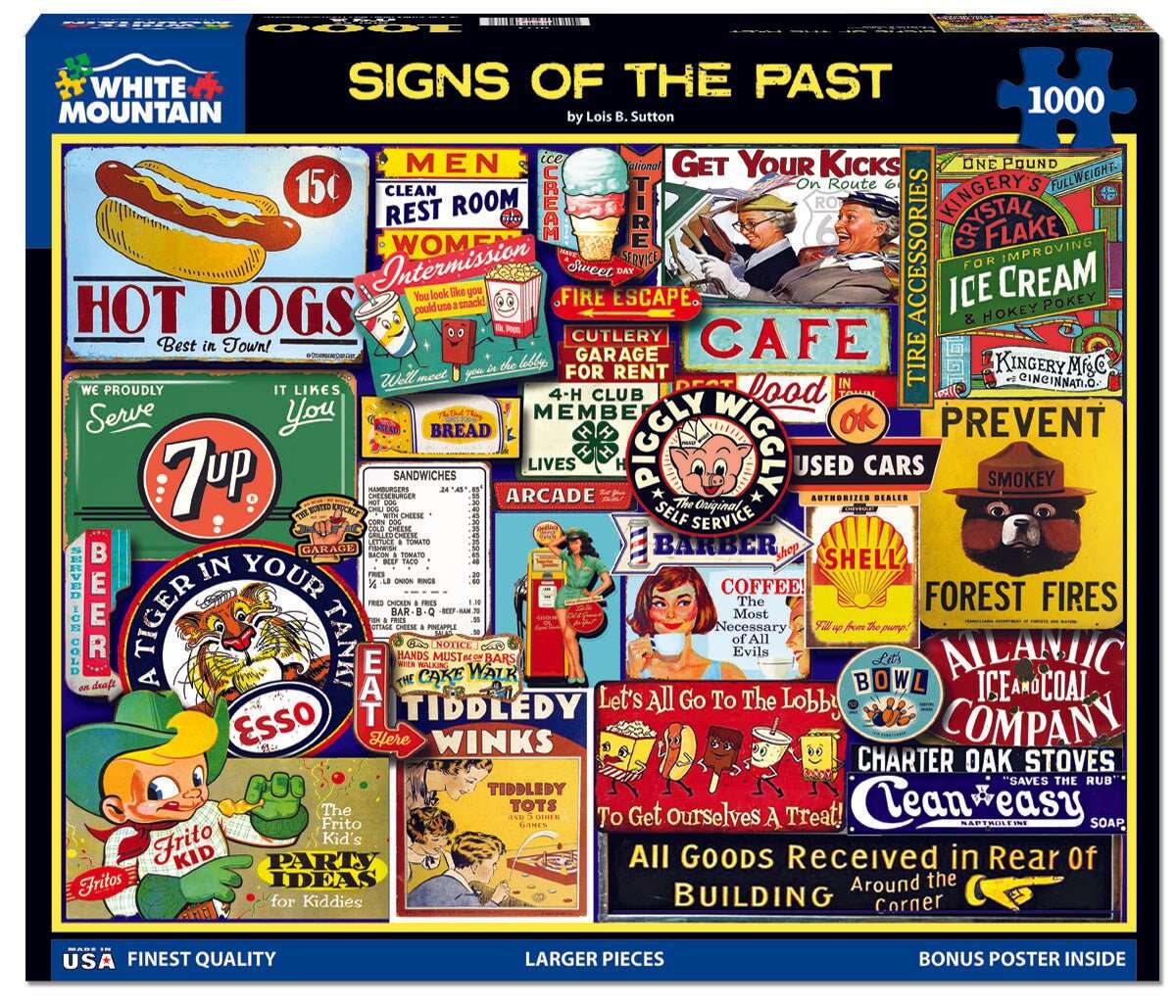 Signs Of The Past (2022pz) - 1000 Piece Jigsaw Puzzle
