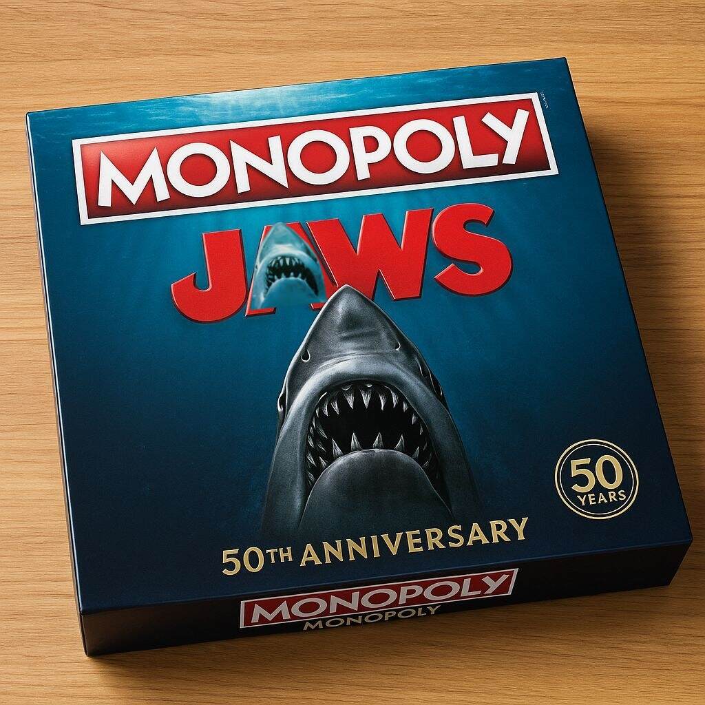 MONOPOLY: Jaws 50th Anniversary Edition