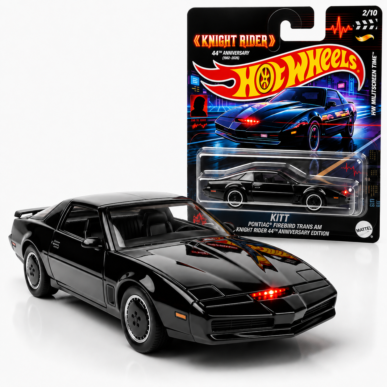 Hot Wheels Knight Rider 44th Anniversary Edition: KITT (1982 Pontiac Firebird Trans Am)