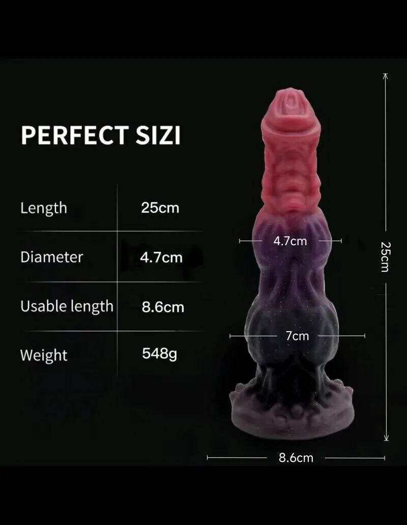 BDSM Monster Dildo – Horse, Dragon, and Dog-Inspired Realistic Suction Cup Toy