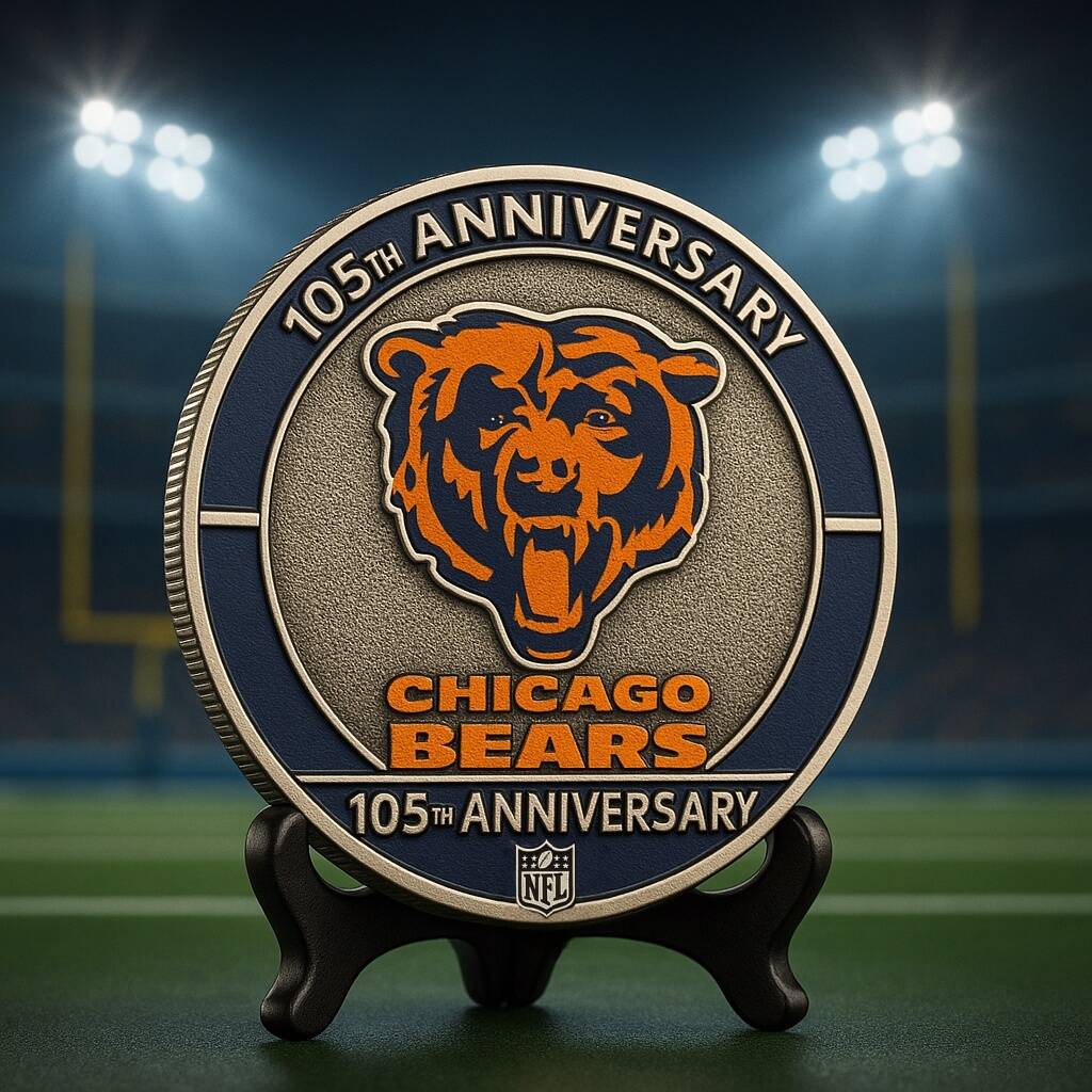 NFL Anniversary Commemorative Coin
