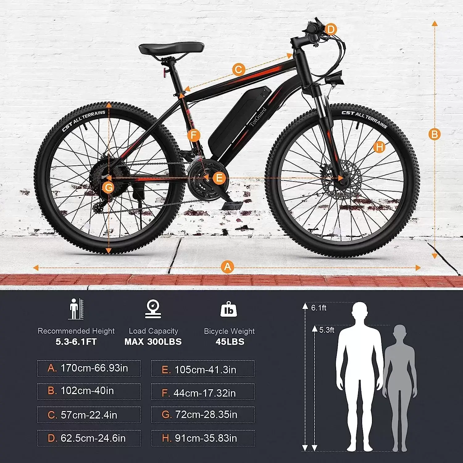 Electric Bike, Electric Bike for Adults, 26