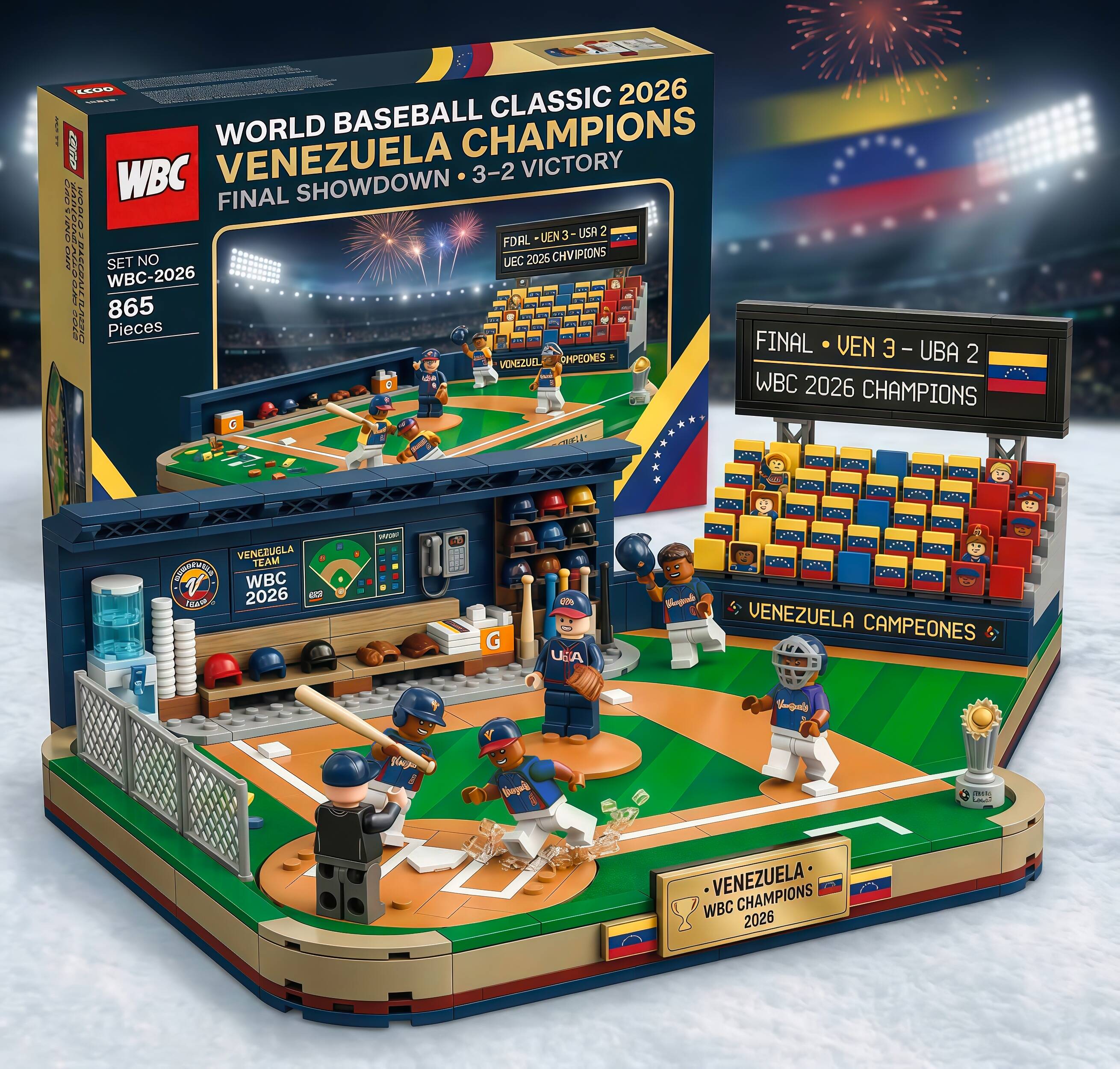 VENEZUELA • 2026 WBC lego