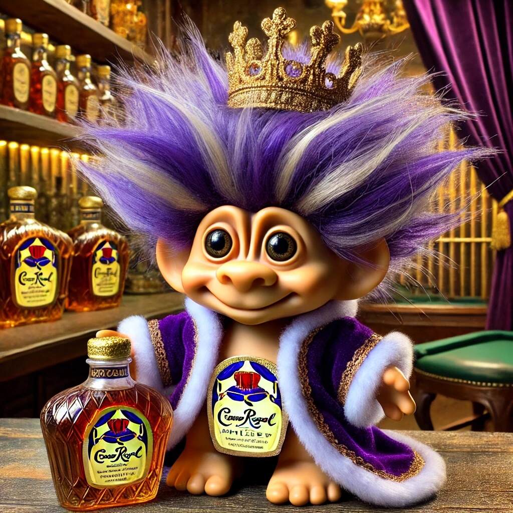 Whiskey Troll Doll Collector's Edition