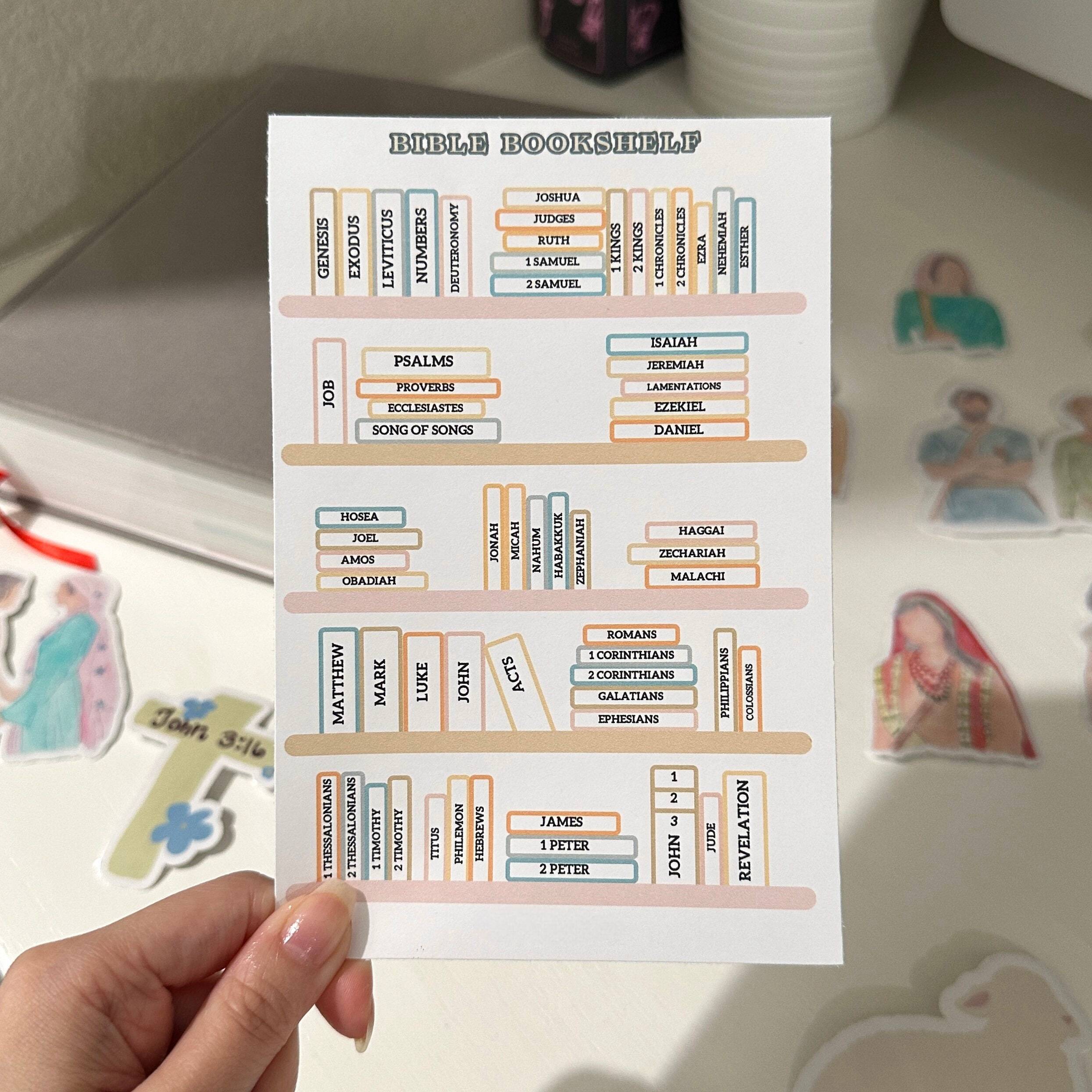 ✝️Bible Study Tracker Stickers
