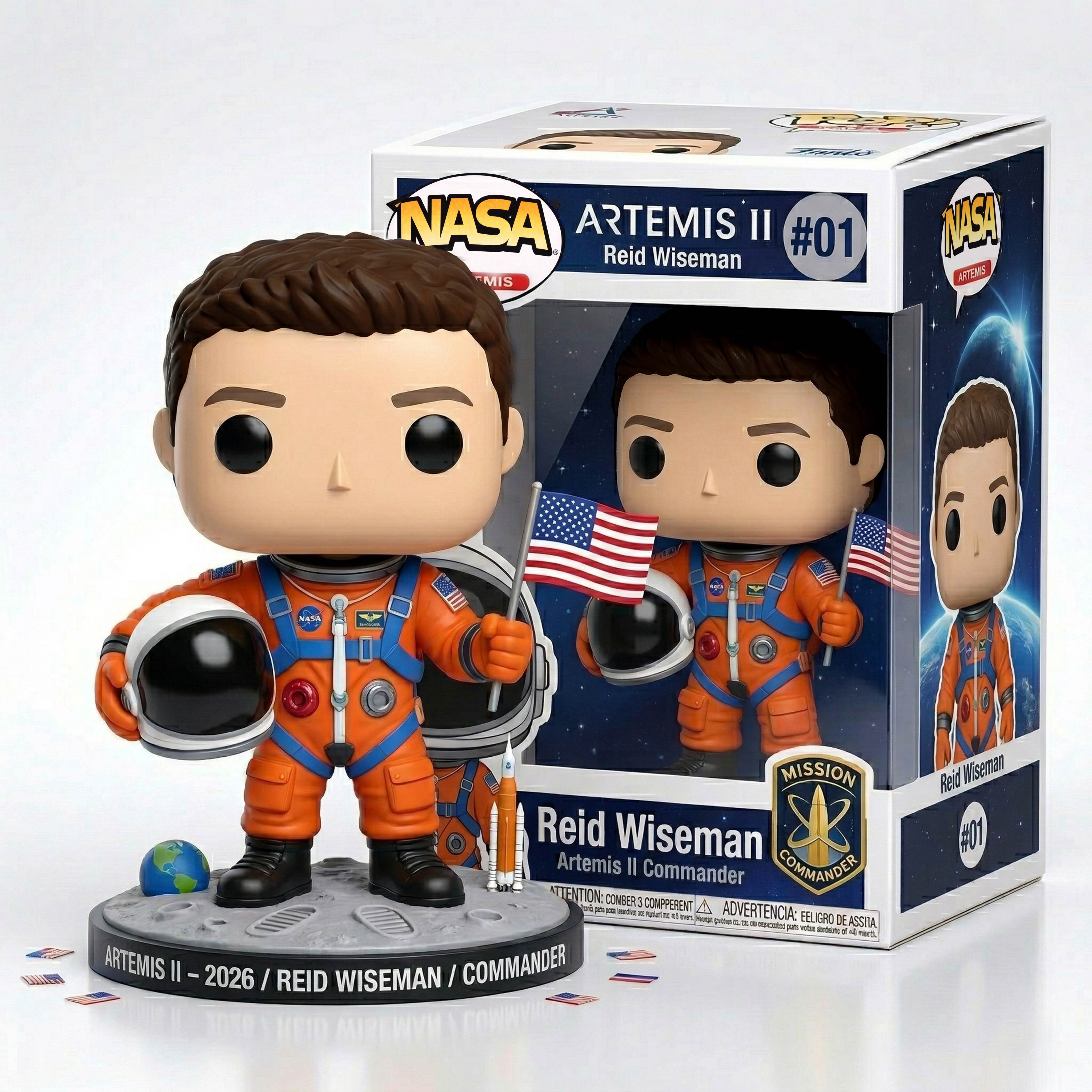 NASA Artemis II Crew – Historic Mission Funko Pop! Collection 🚀