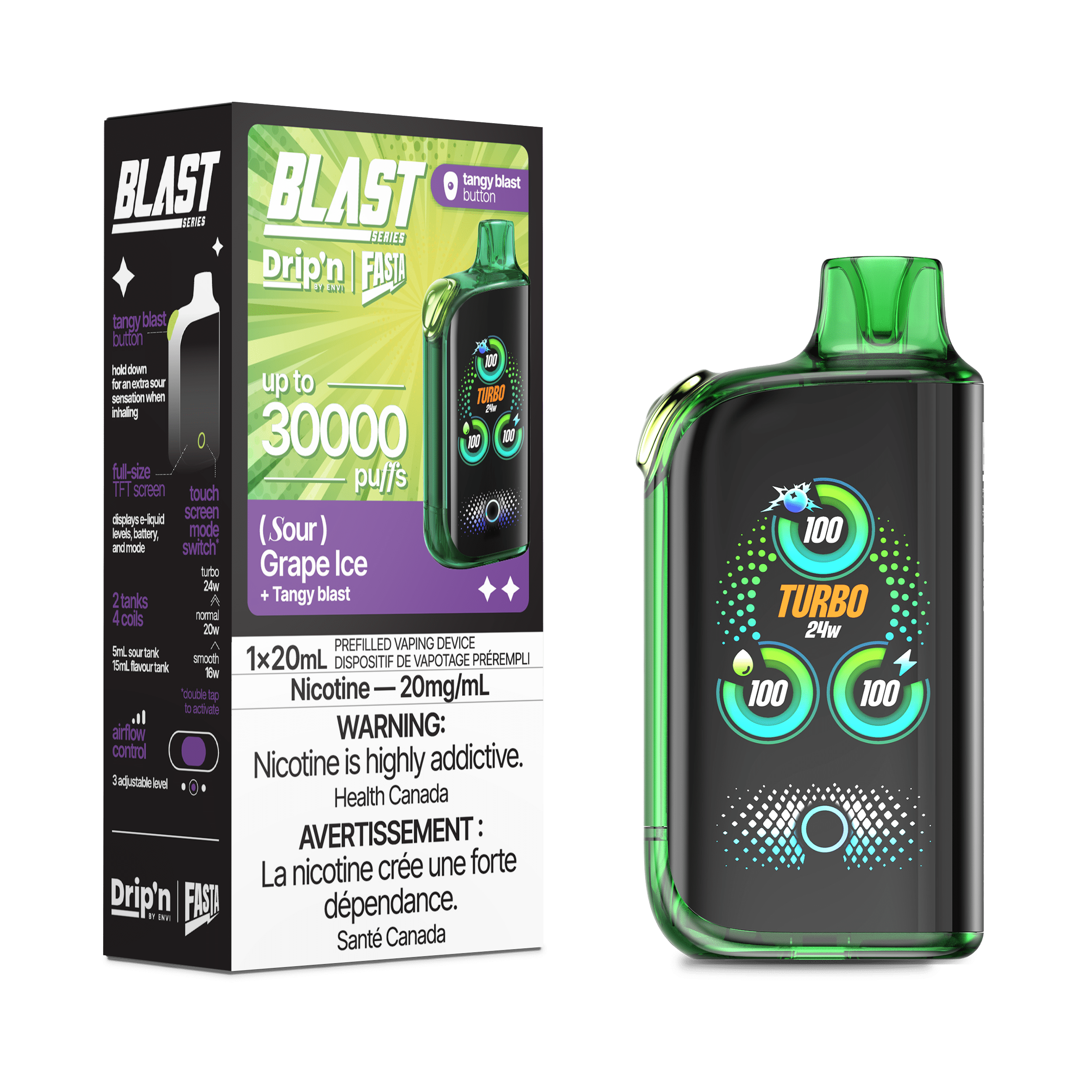 WAKA Drip'n × Fasta Blast 30K