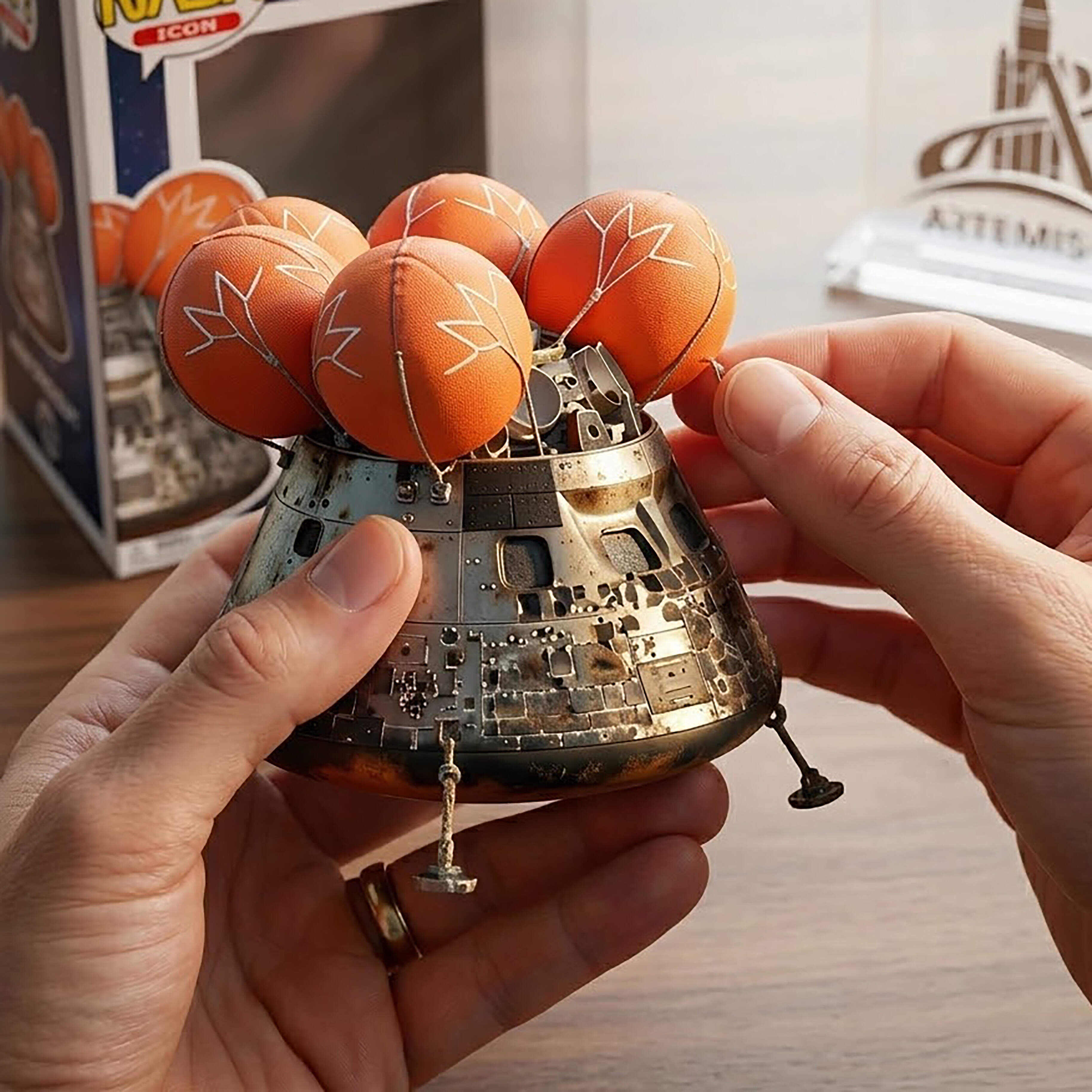 🚀 NASA Artemis II: Orion Splashdown Legacy Model – Safe Return 🌊