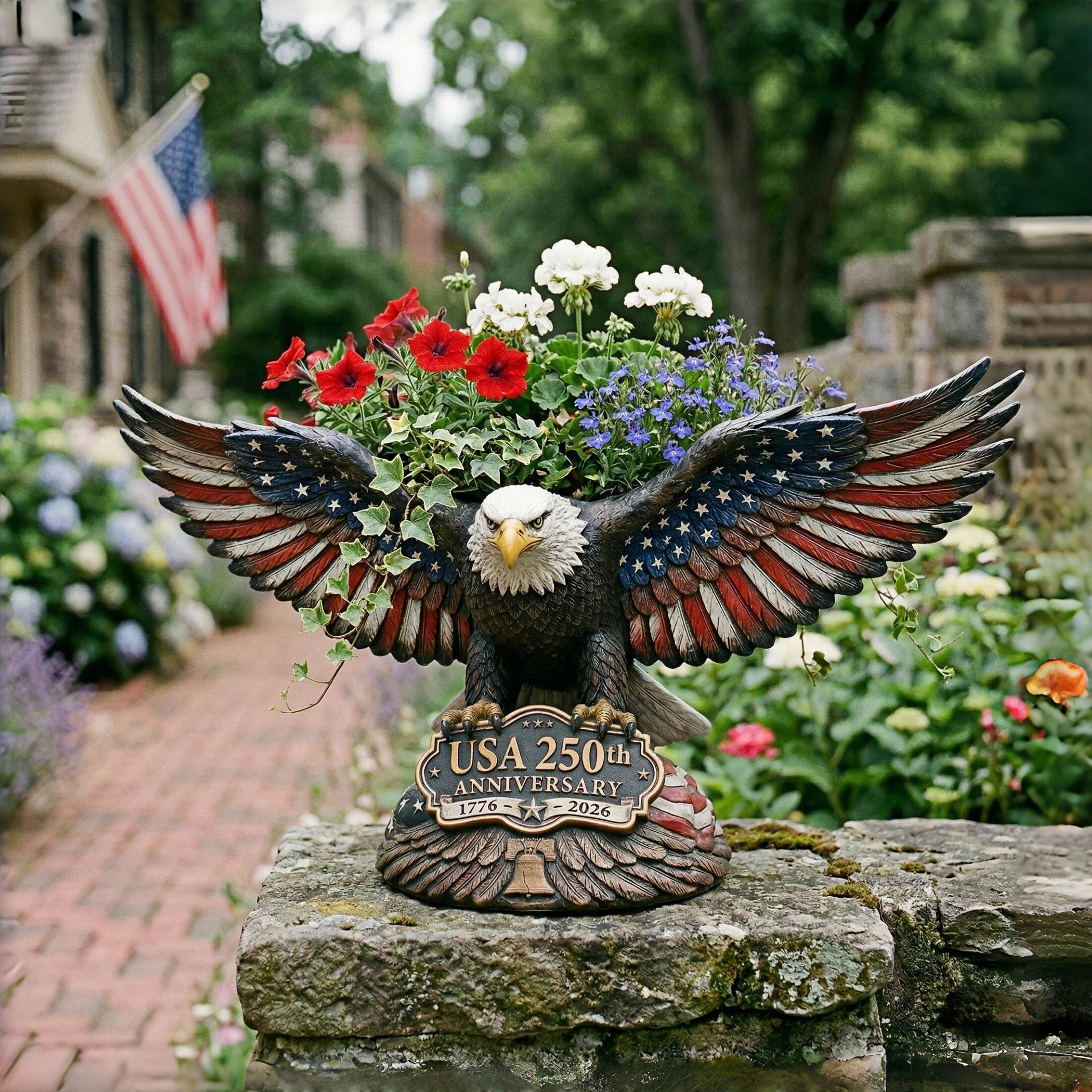 American Eagle 250th Anniversary Legacy Planter