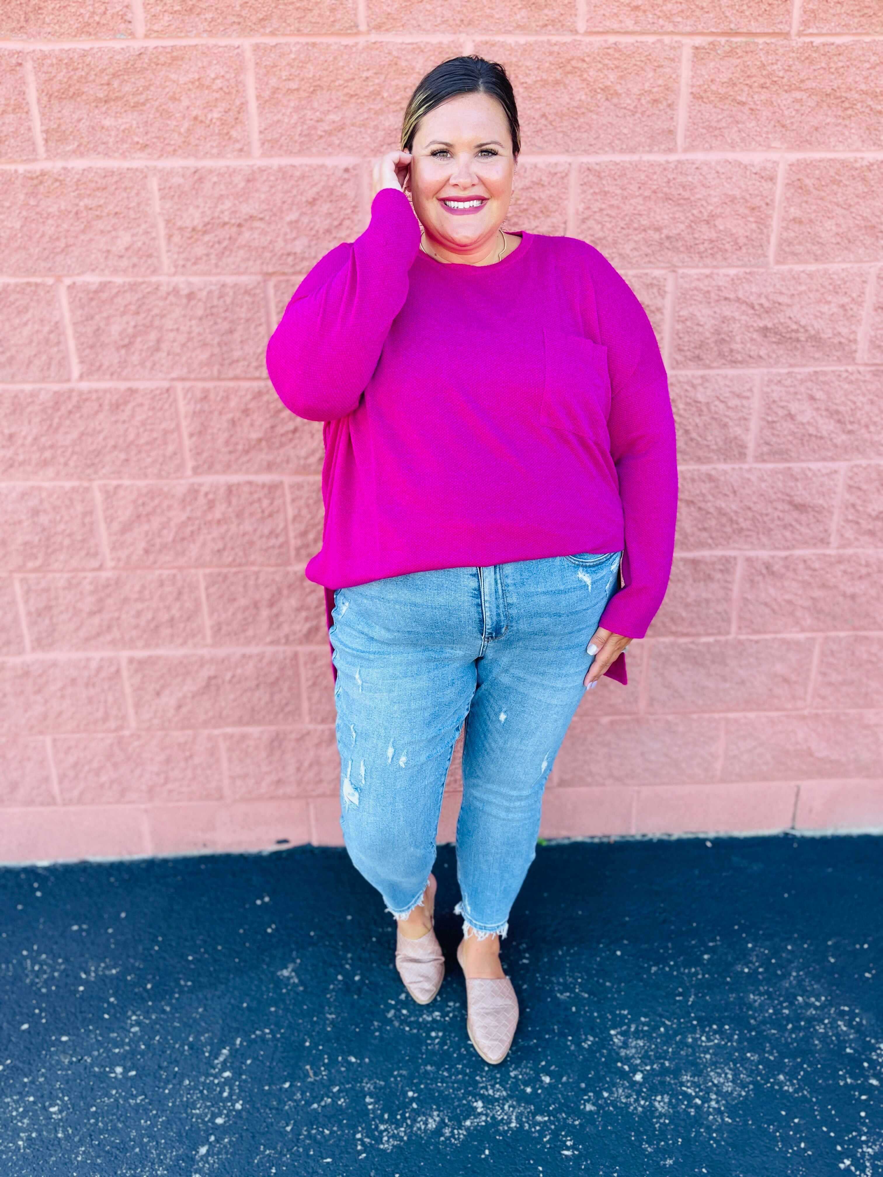 Plus/Reg Relax With Me Jeans