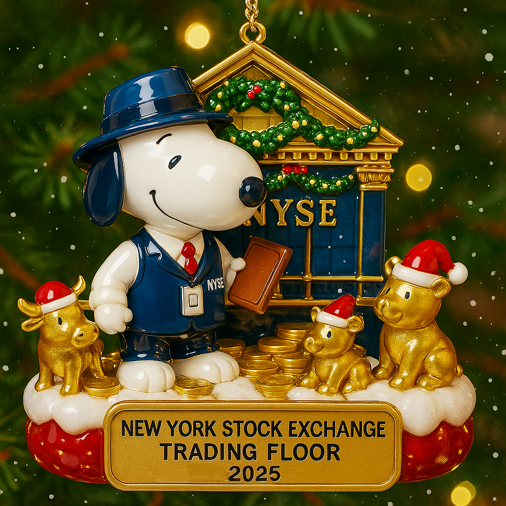 SNP NYSE Christmas Ornament