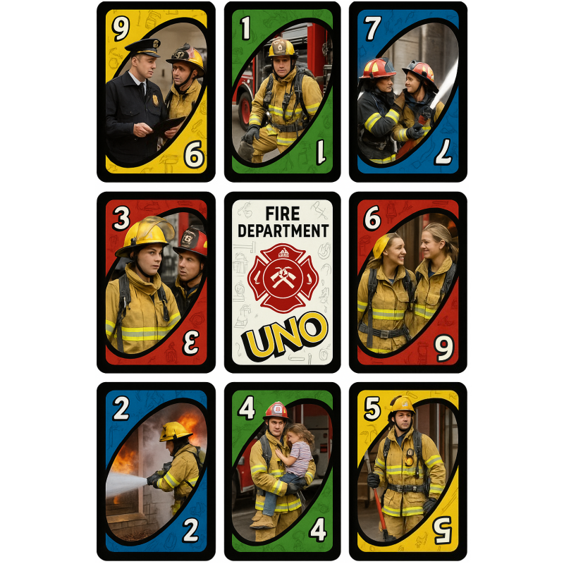 UNO: Firefighter Card Game