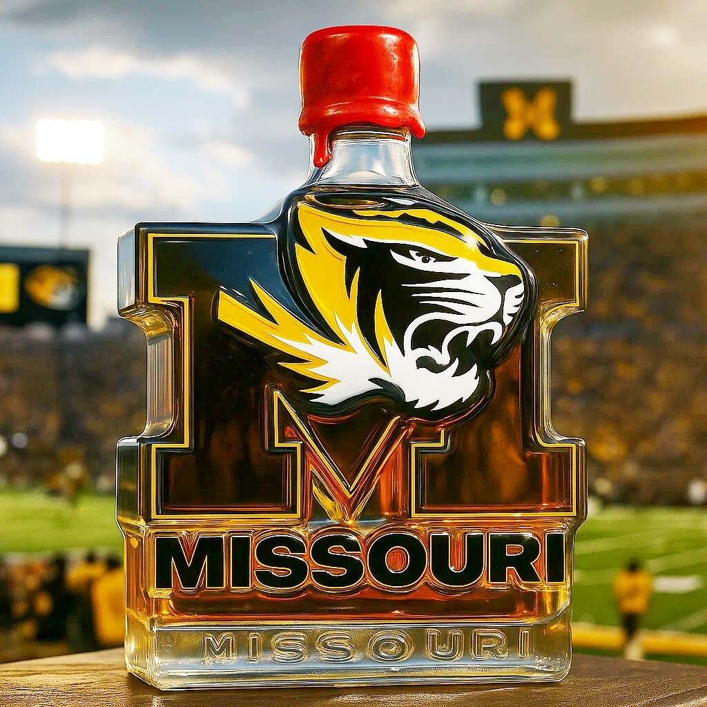 Missouri Tigers Limited edition Whiskey bottle