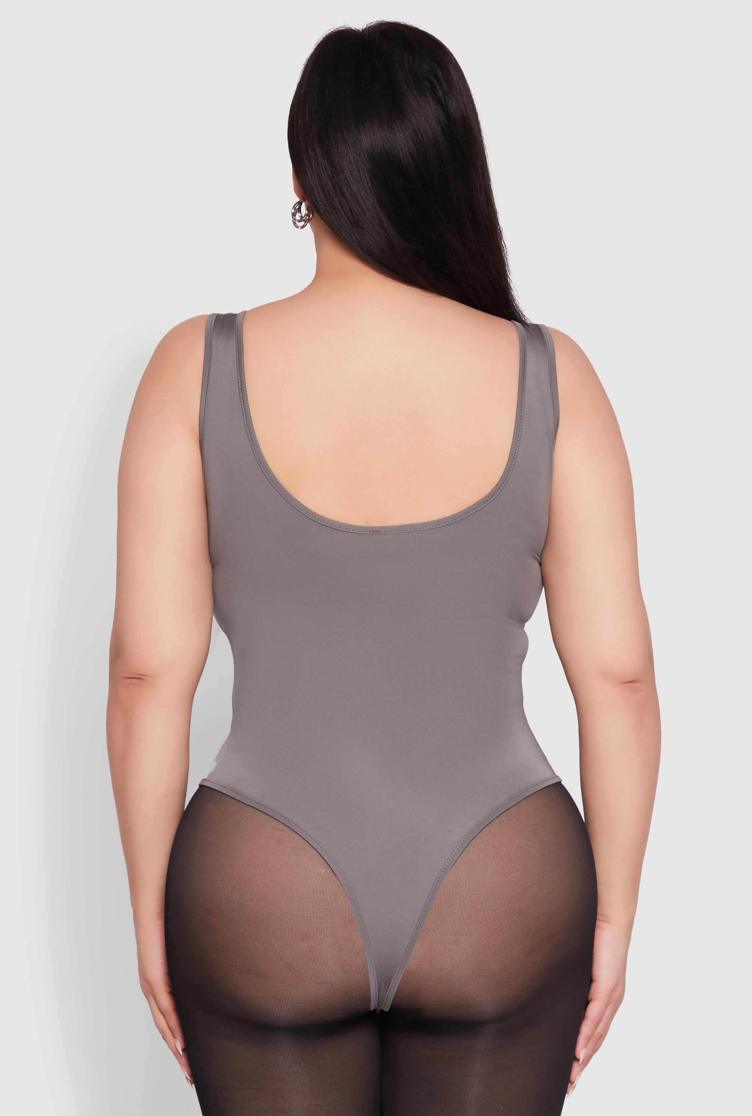 Plus Size Daisy Sleeveless Bodysuit